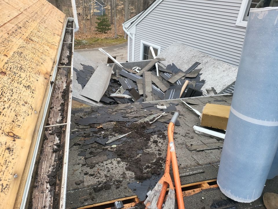 Residential Roofing Installation using Owens Corning TruDefinition Williamsburg slate by A Plus Exterior