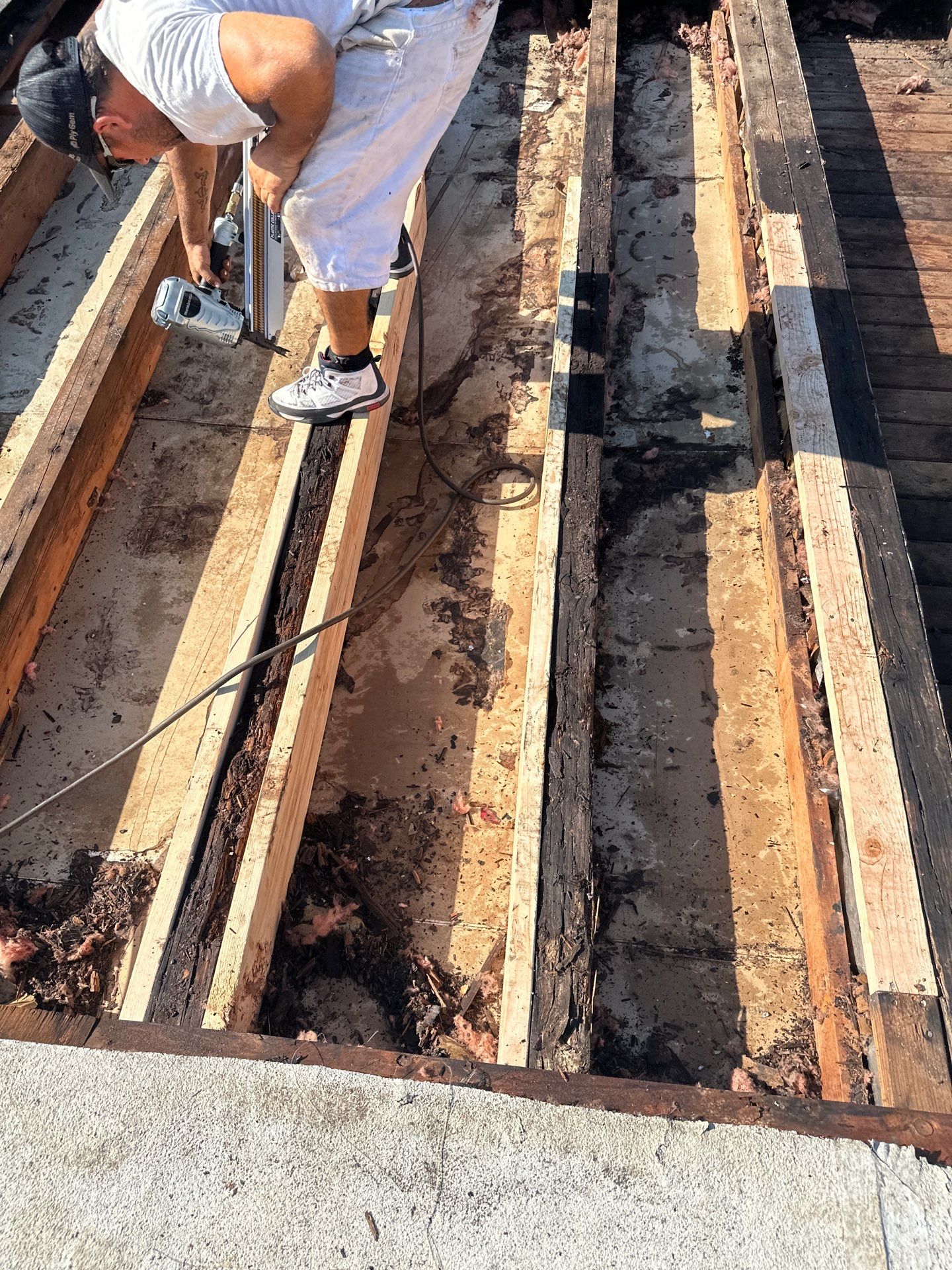 Residential Flat Roof Installation using GAF 60Mil TPO  by Orezona Building & Roofing Company, Inc.