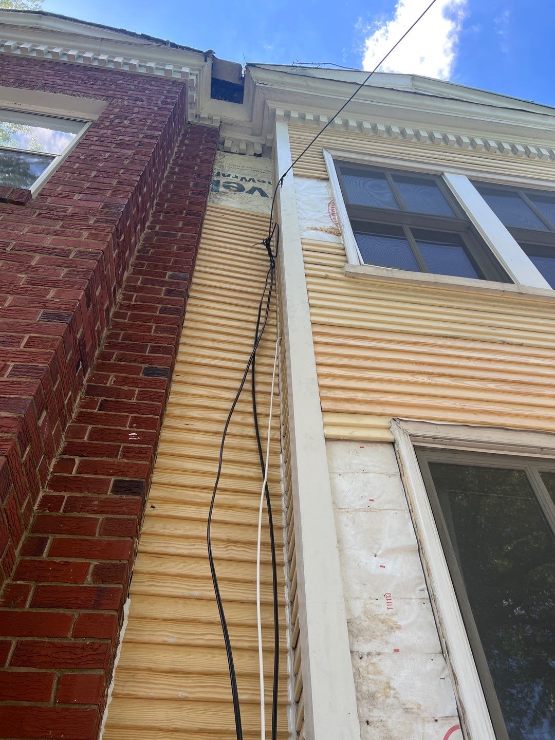 Alexandria: Siding Replacement with Solid Pine Wood Lap Siding by RM Banning, Inc.