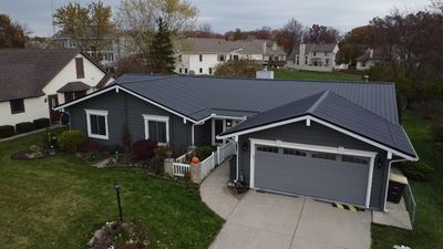 Exposed Fastener Metal Roof Replacement – Fort Wayne, IN