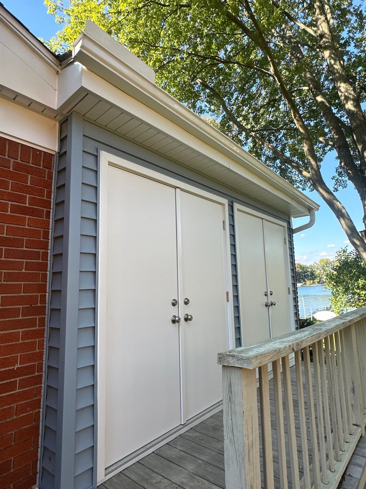 Siding Replacement using Alside Charter Oak D4.5" Colonial White by 180 Contractors