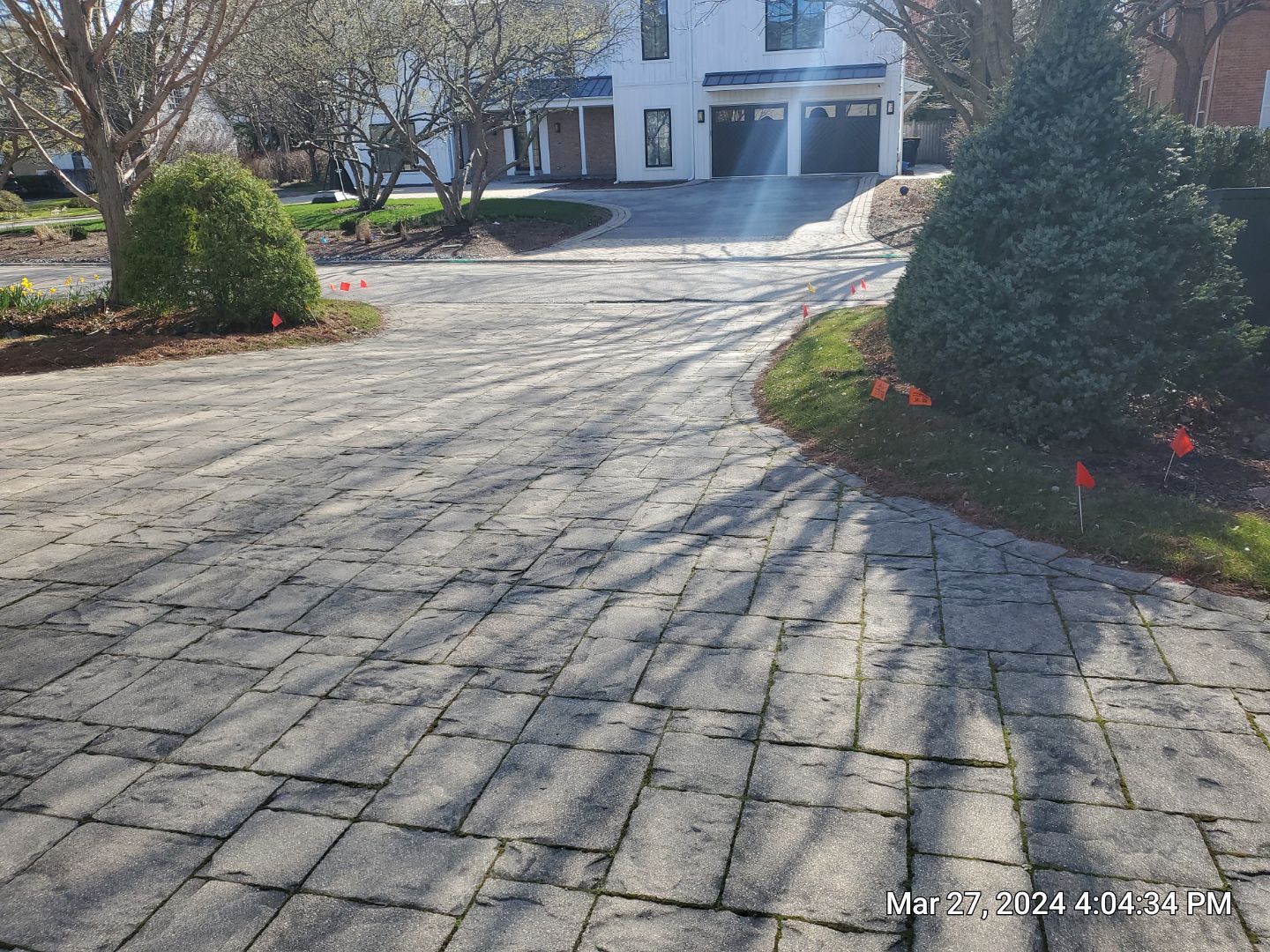 Brick paver clean, sand and seal.  using Surebond SB-1300 by Northern Power Washing LLC.
