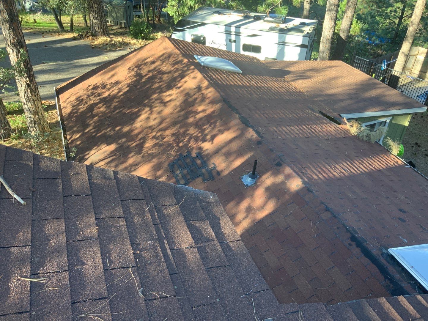 Residential Roofing Installation using Owens Corning Roofing Shingles by Byers Enterprises 