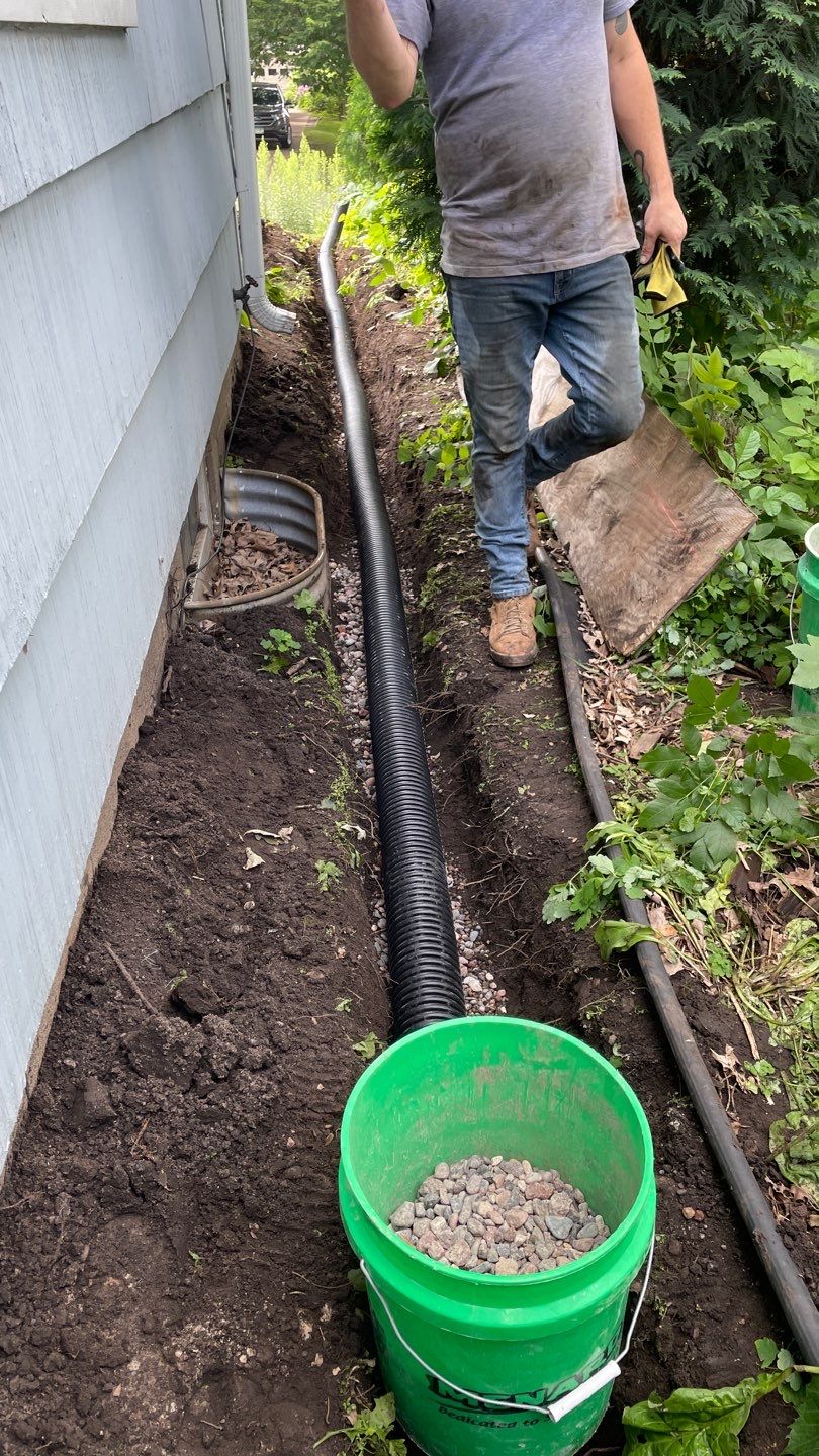 Sump Pump & Exterior Drainage in St. Paul, MN by Waterproofing Northeast