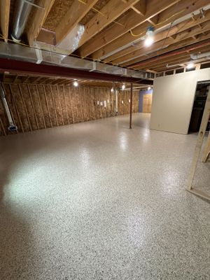 Shoreline Basement Floor Coating
