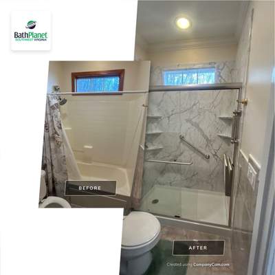 Tub to Shower
