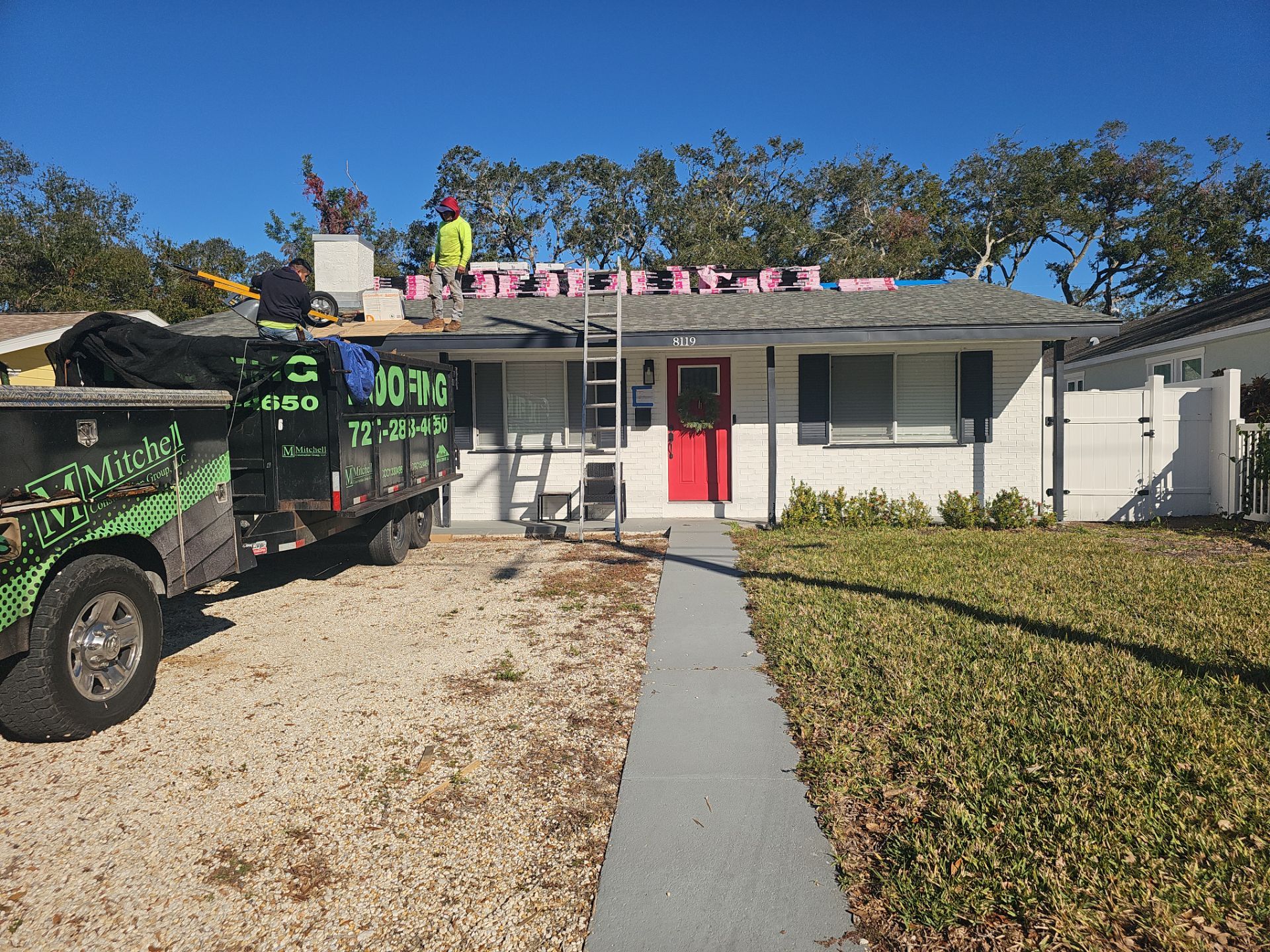 Project in St. Petersburg 33710 by Mitchell Roofing Company LLC 