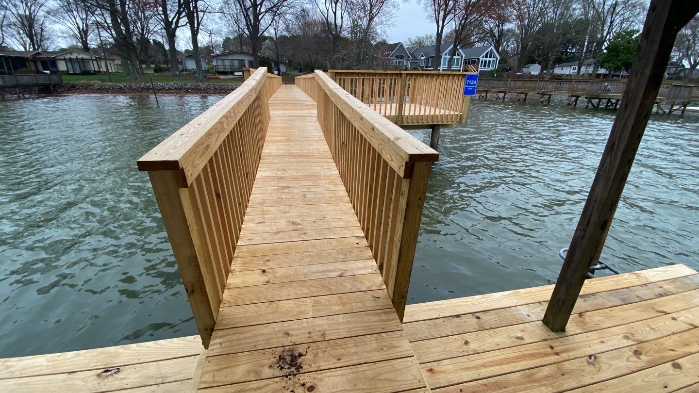 Dock using Wood Sealant by DuraSeal