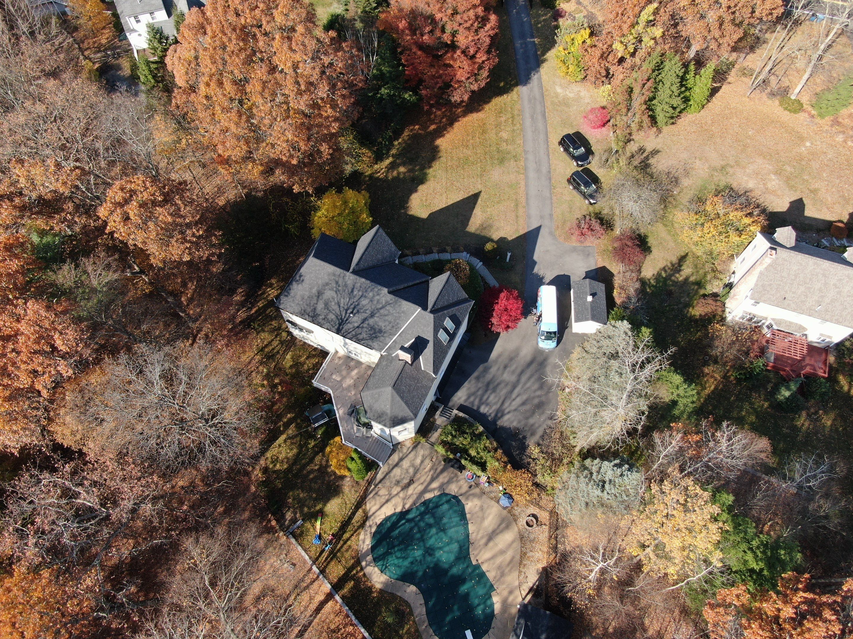 New Roof, Skylights, and Metal Accent Roof Installation in Groton by Mighty Dog Roofing of Greater Middlesex County
