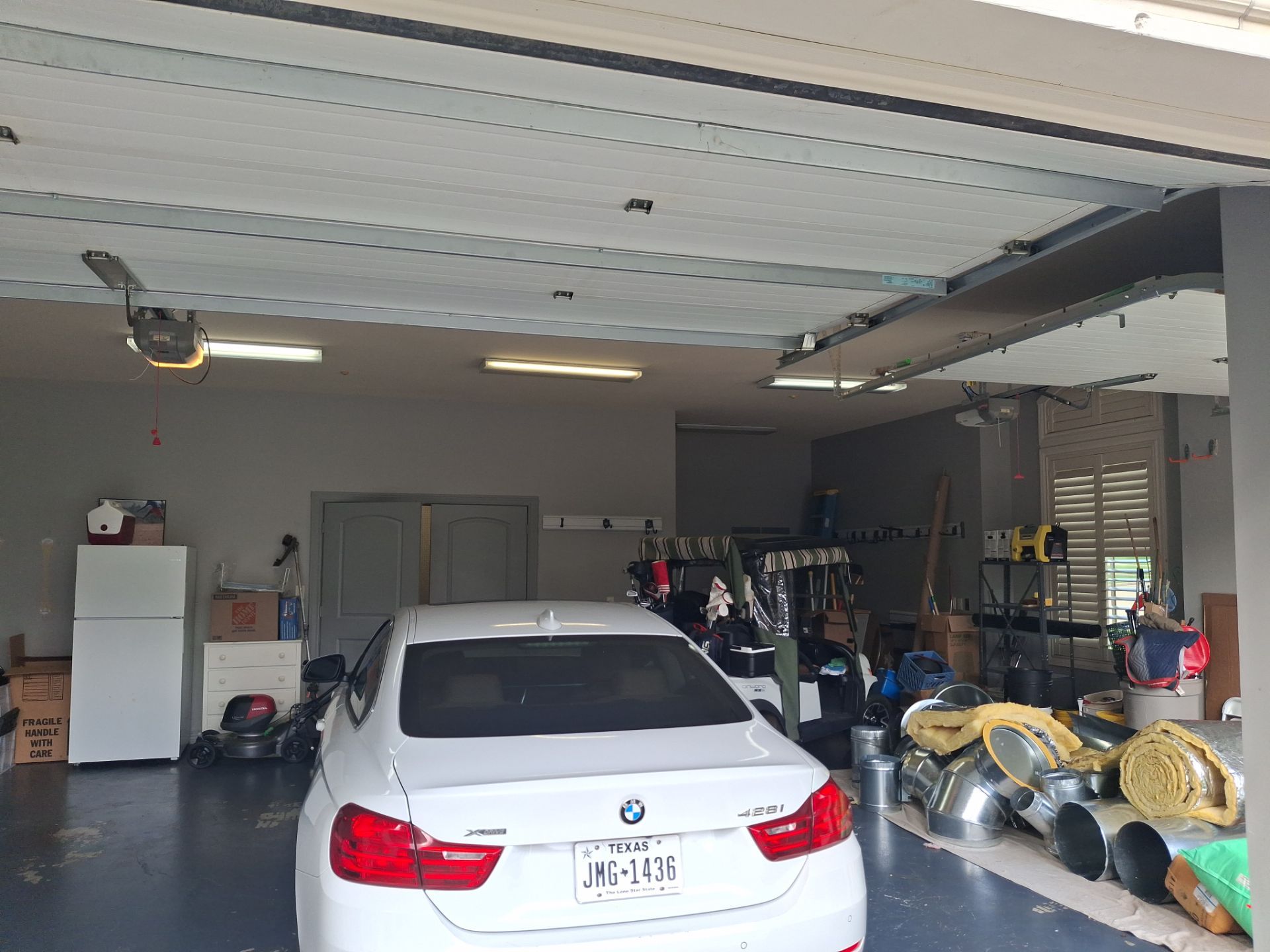 Detail Work in Garage & Utility Room, Tyler TX by Quality Coats Painting