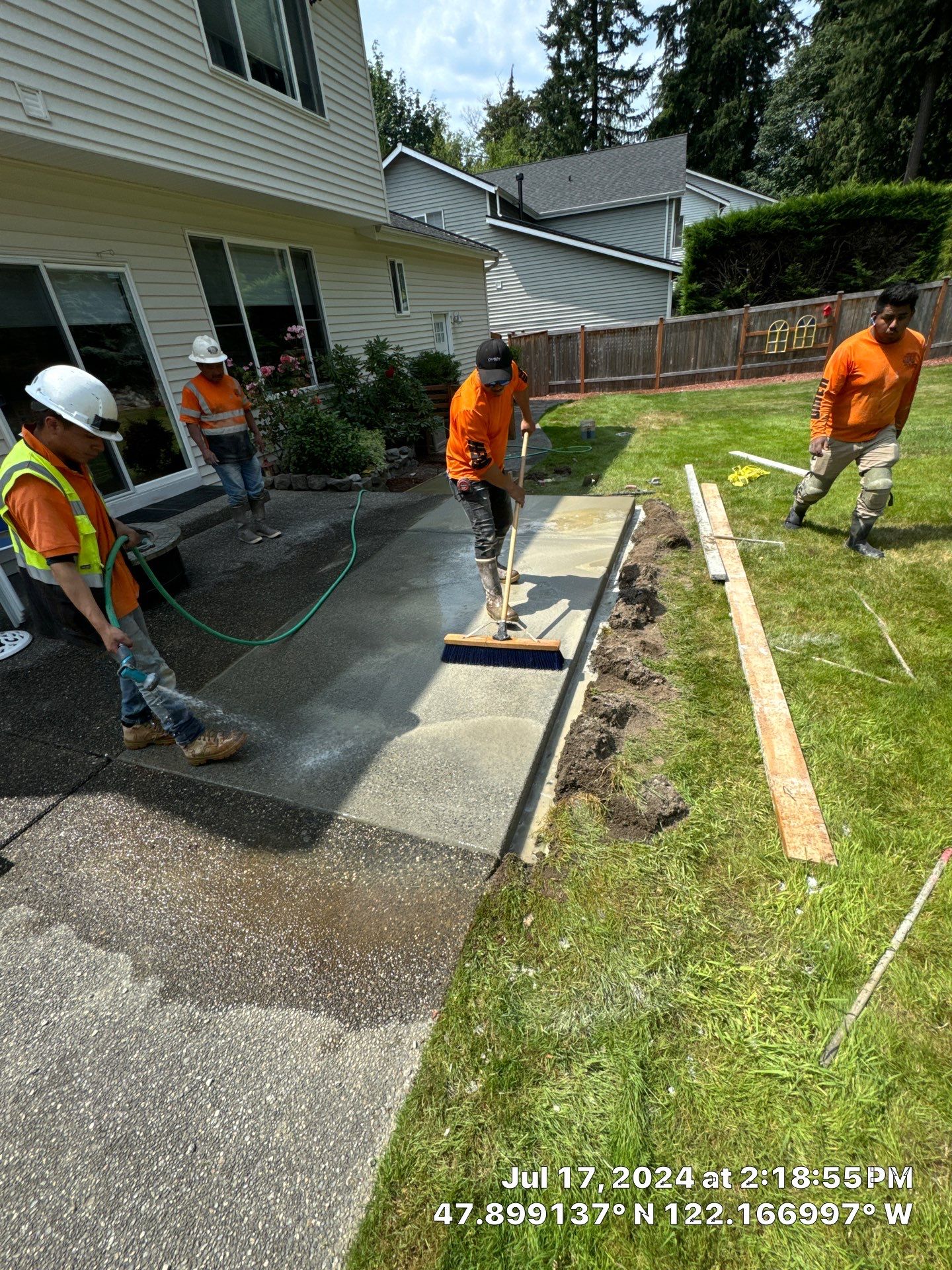 Luis | Concrete Driveway by Jireh Asphalt & Concrete Inc 