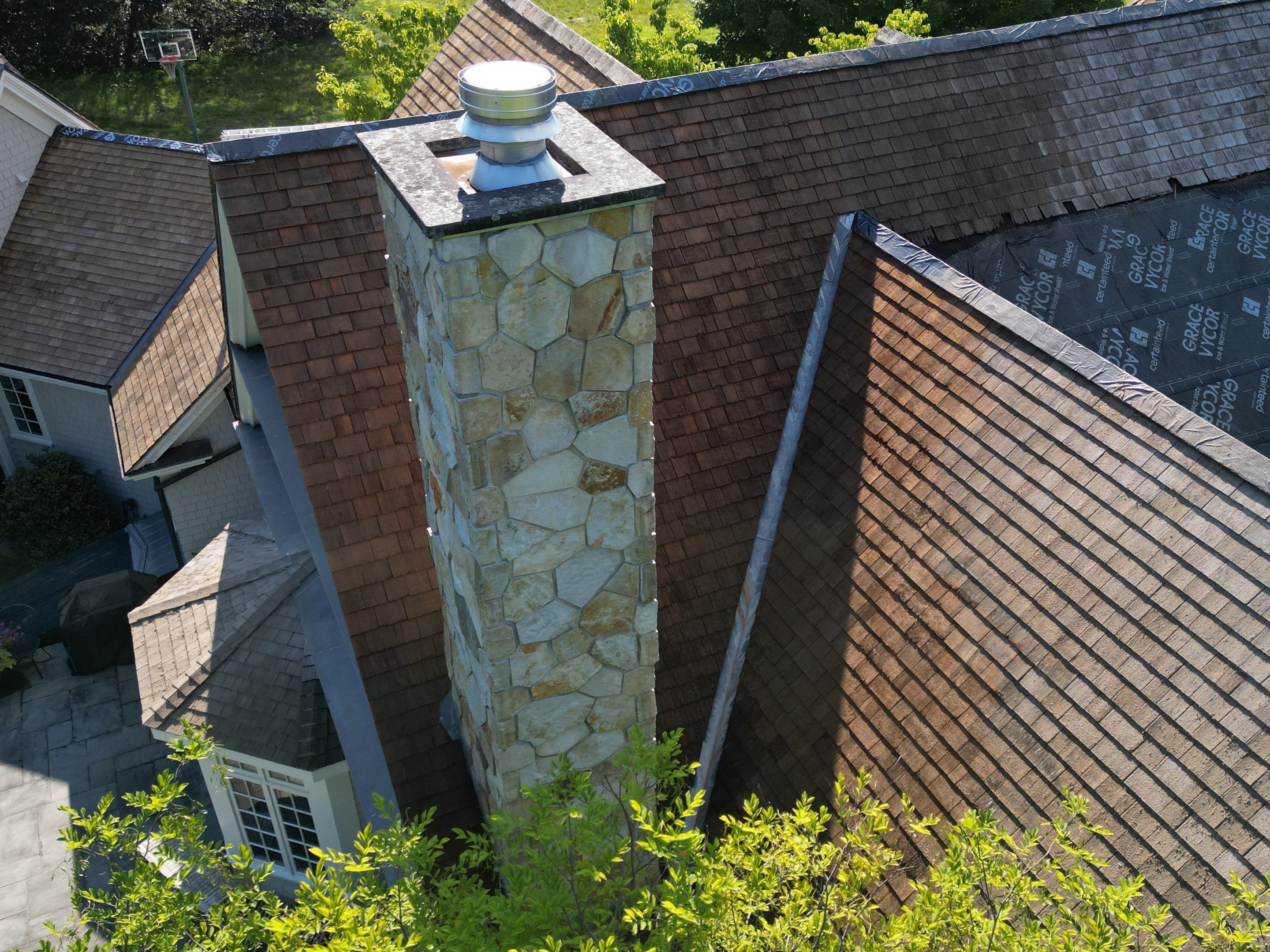 Cedar Shake Roof Restoration by Mighty Dog Roofing of Greater Middlesex County