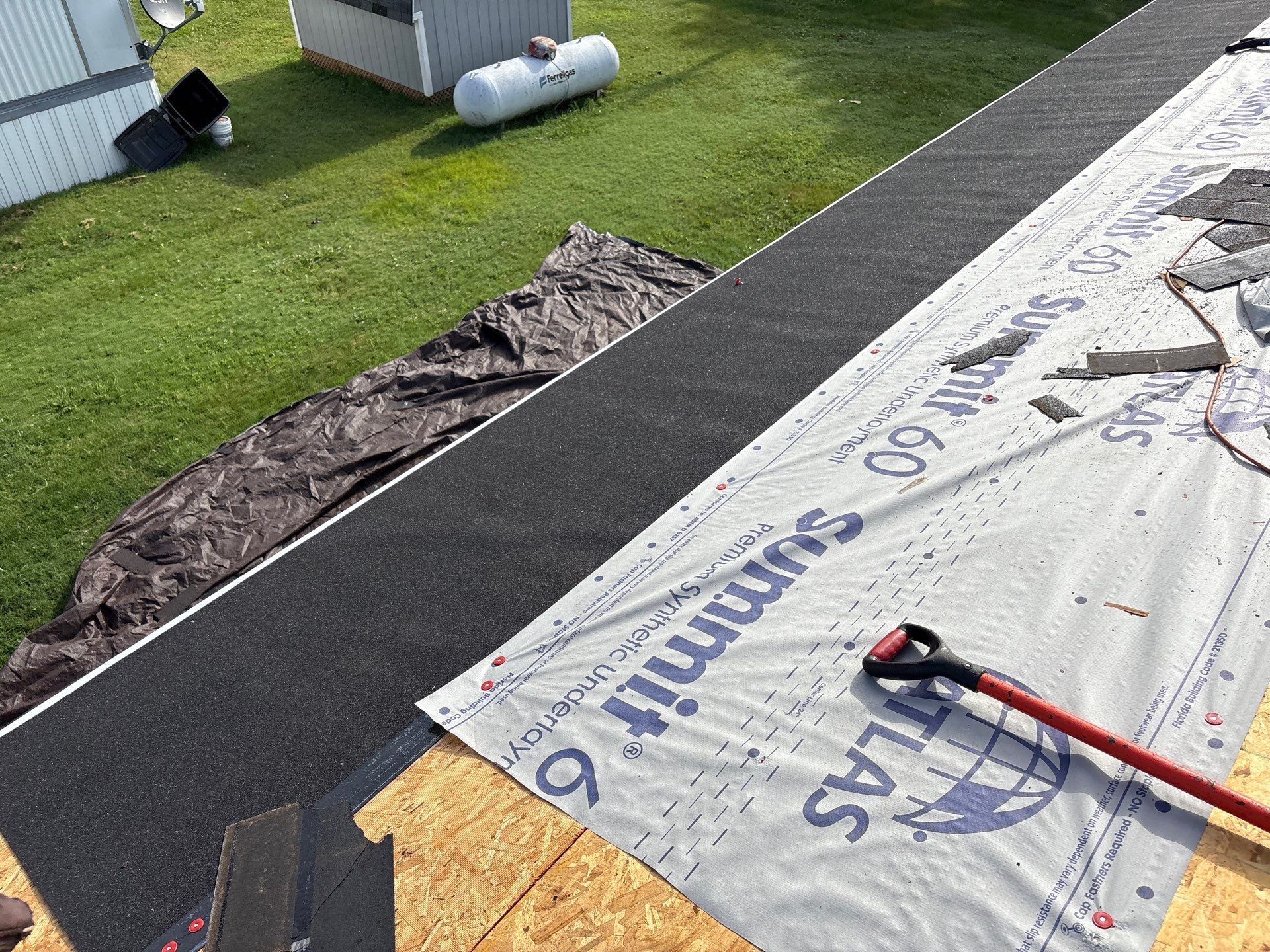 Residential Roofing Install - Atlas Pinnacle Pristine Shingles - Color Heather  by Titan Commercial & Residential Roofing 