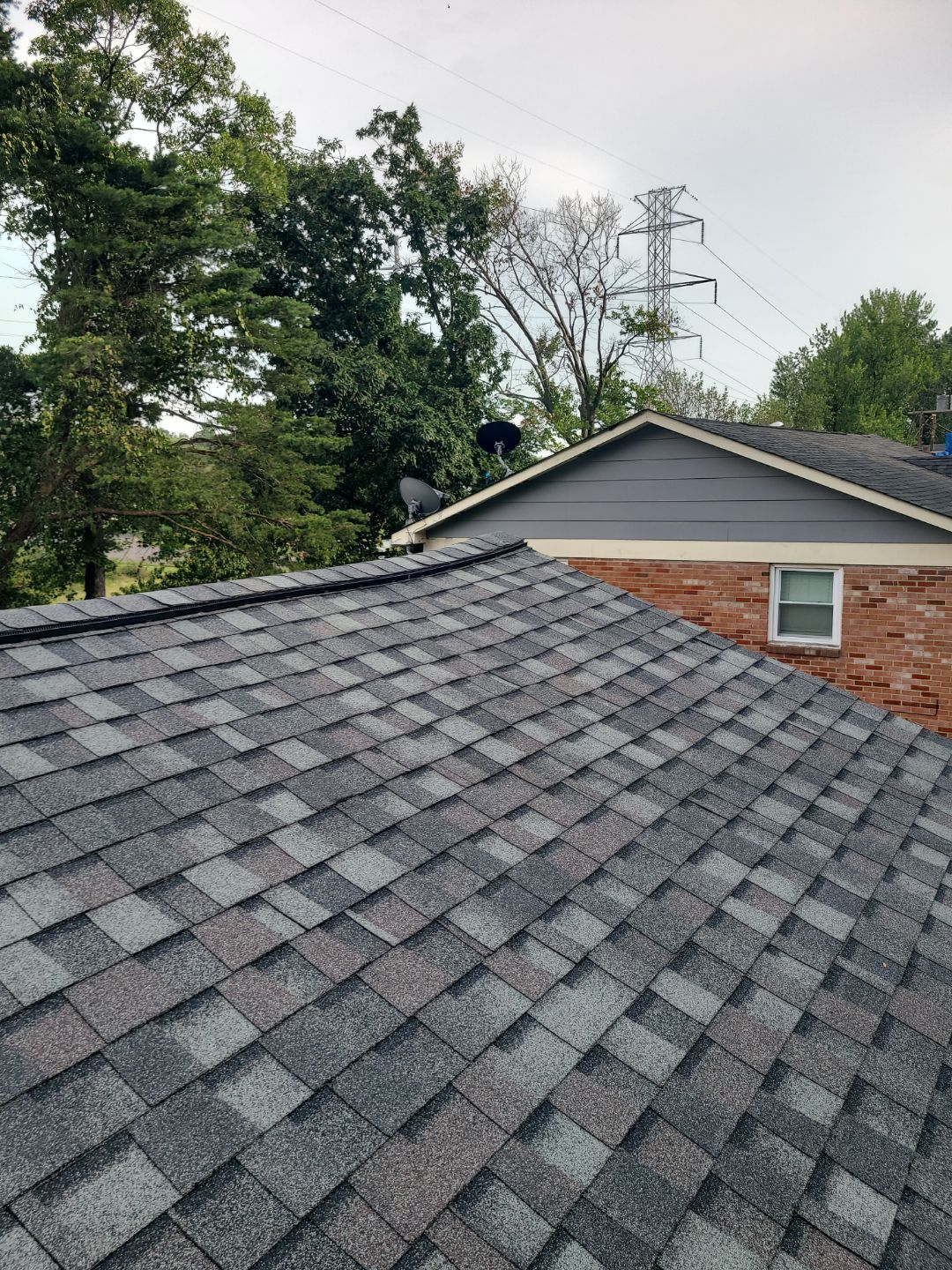 Woodbridge: Roof Replacement with CertainTeed Landmark Pro Designer Shingles in Max Def Colonial Slate by RM Banning, Inc.