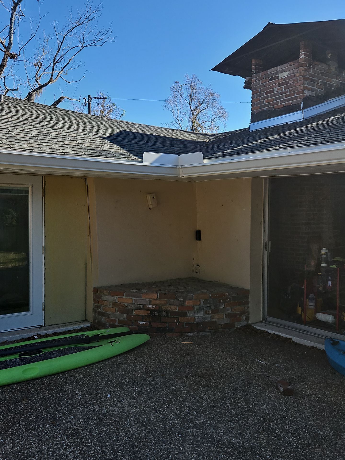 Soffit and Fascia Installation and Smooth Box Gutters and Downspouts in Sarasota FL by Gutter Professors