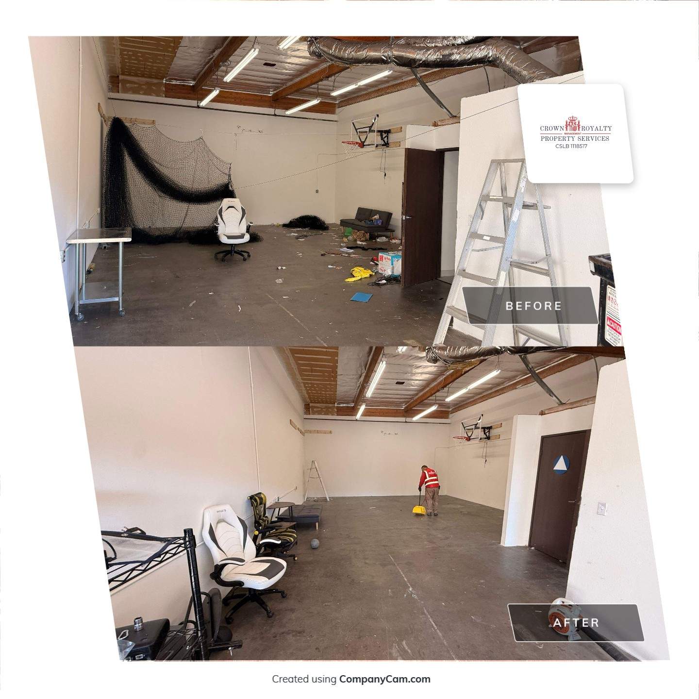 Before and After - ICSC by Crown Royalty Property Services 