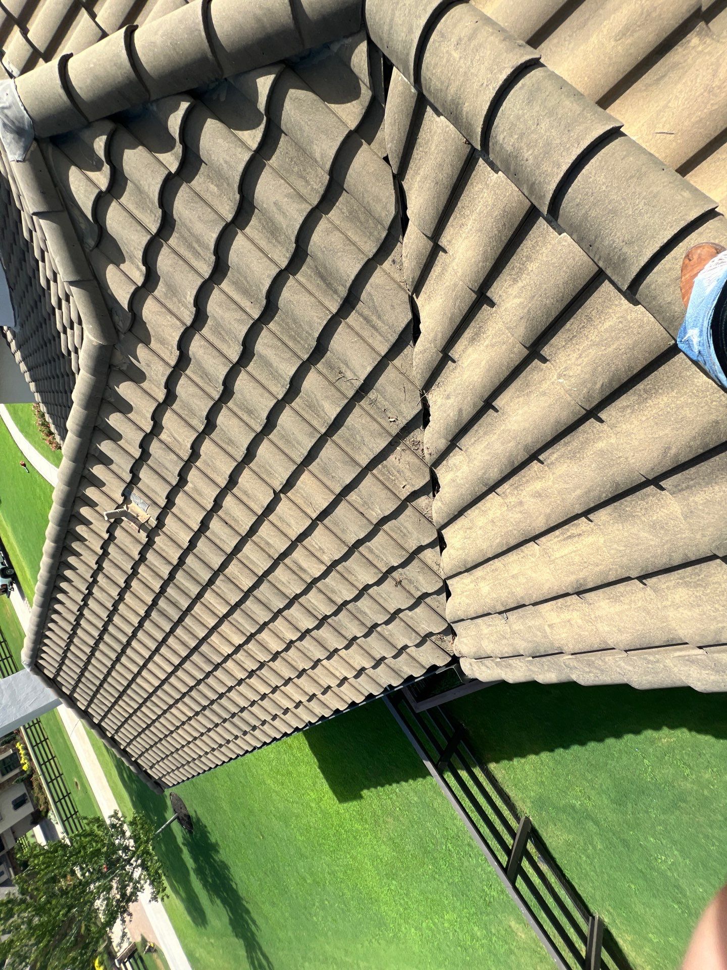 Residential Roofing Repair using tile by Roof Repair Company
