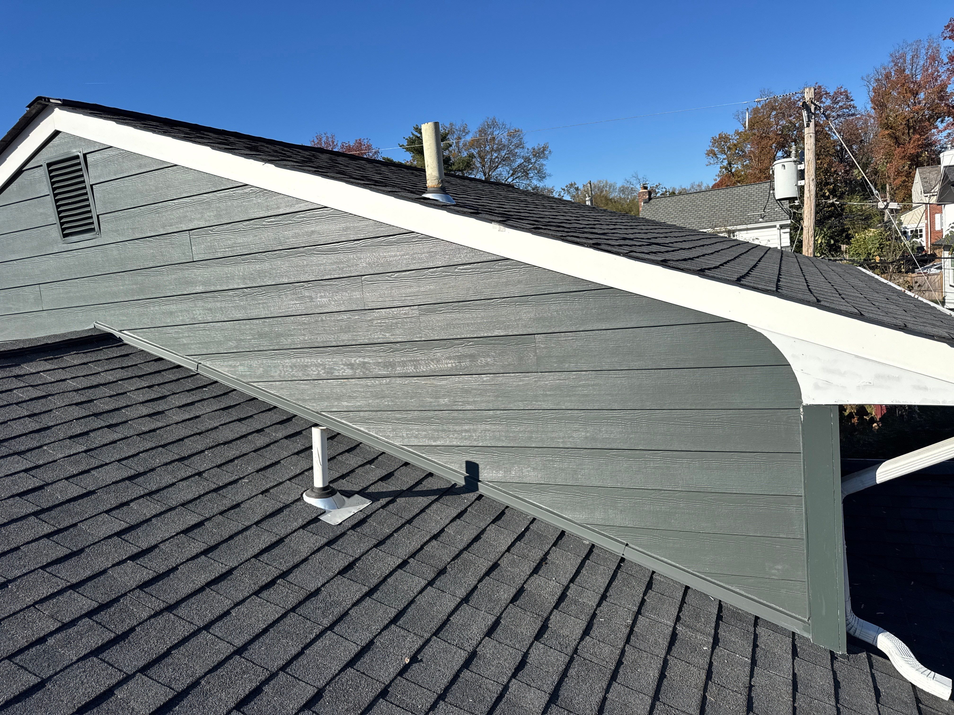 Partial Siding Installation using James Hardie Siding by USA Storm Roofing and Construction Group