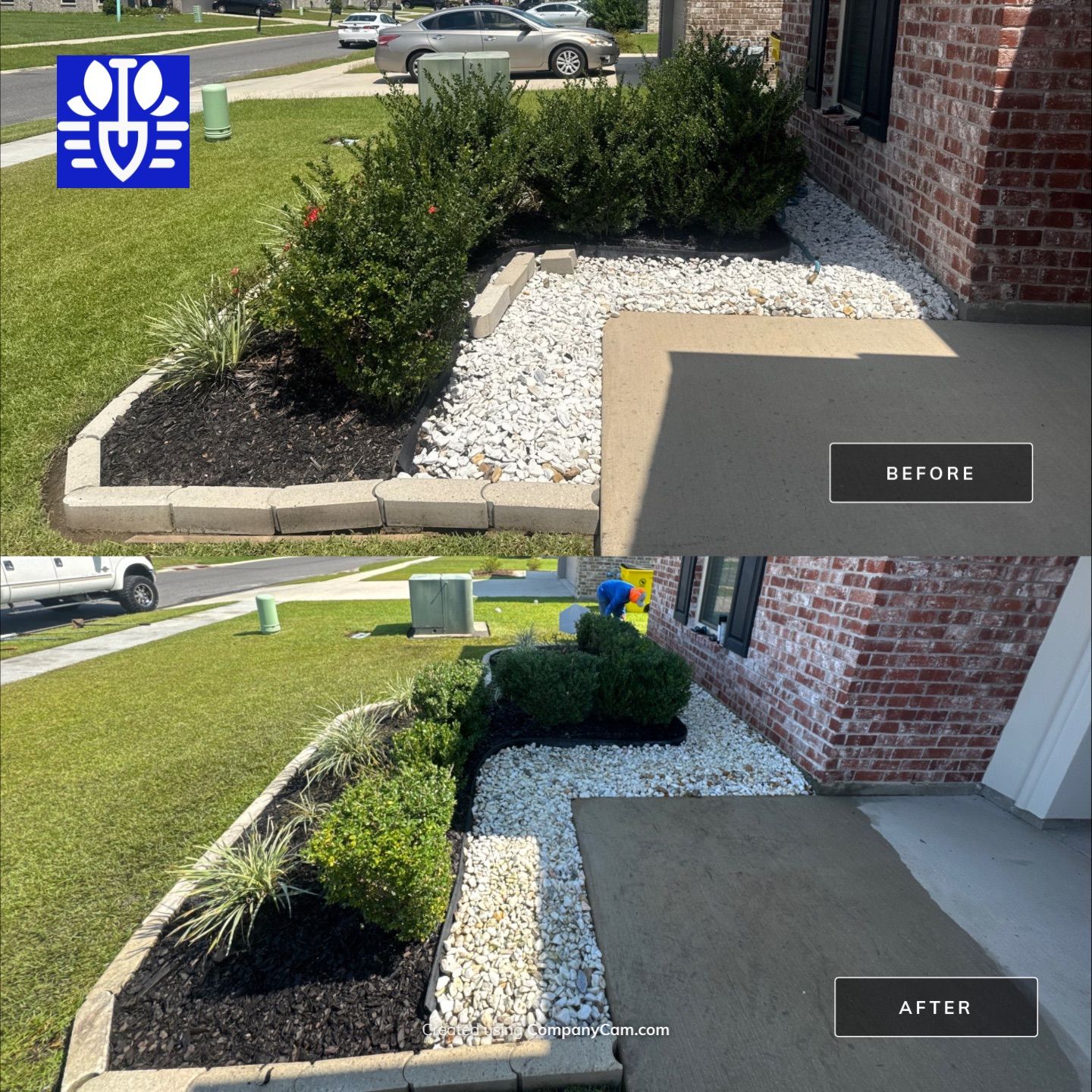 LANDSCAPE SERVICES: BED PREP / PLANT INSTALL / MULCH / & MICRO-IRRIGATION by CutScape, LLC.
