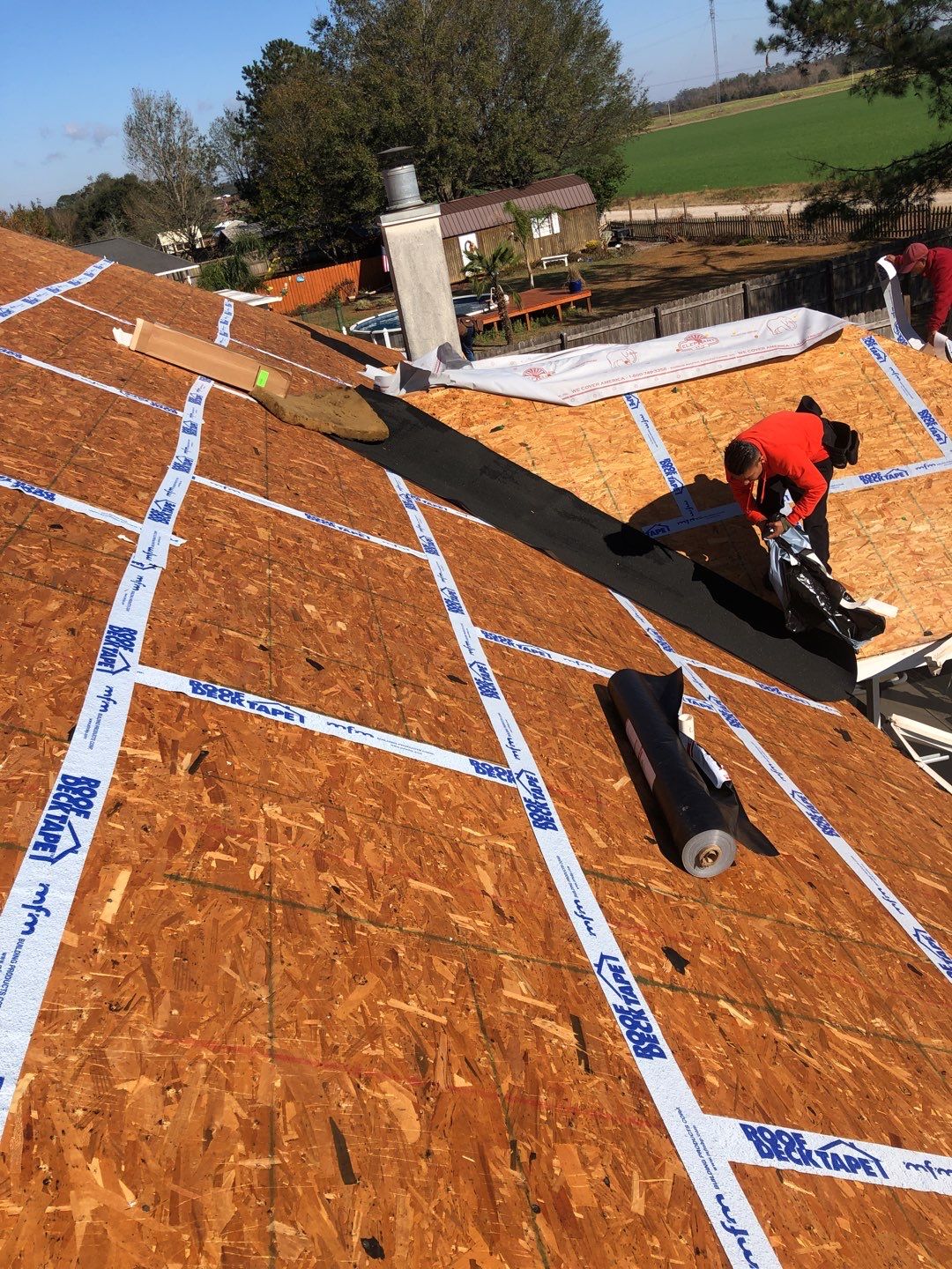 Residential Roofing Installation using Roof Replacement by American Roofing & Construction LLC