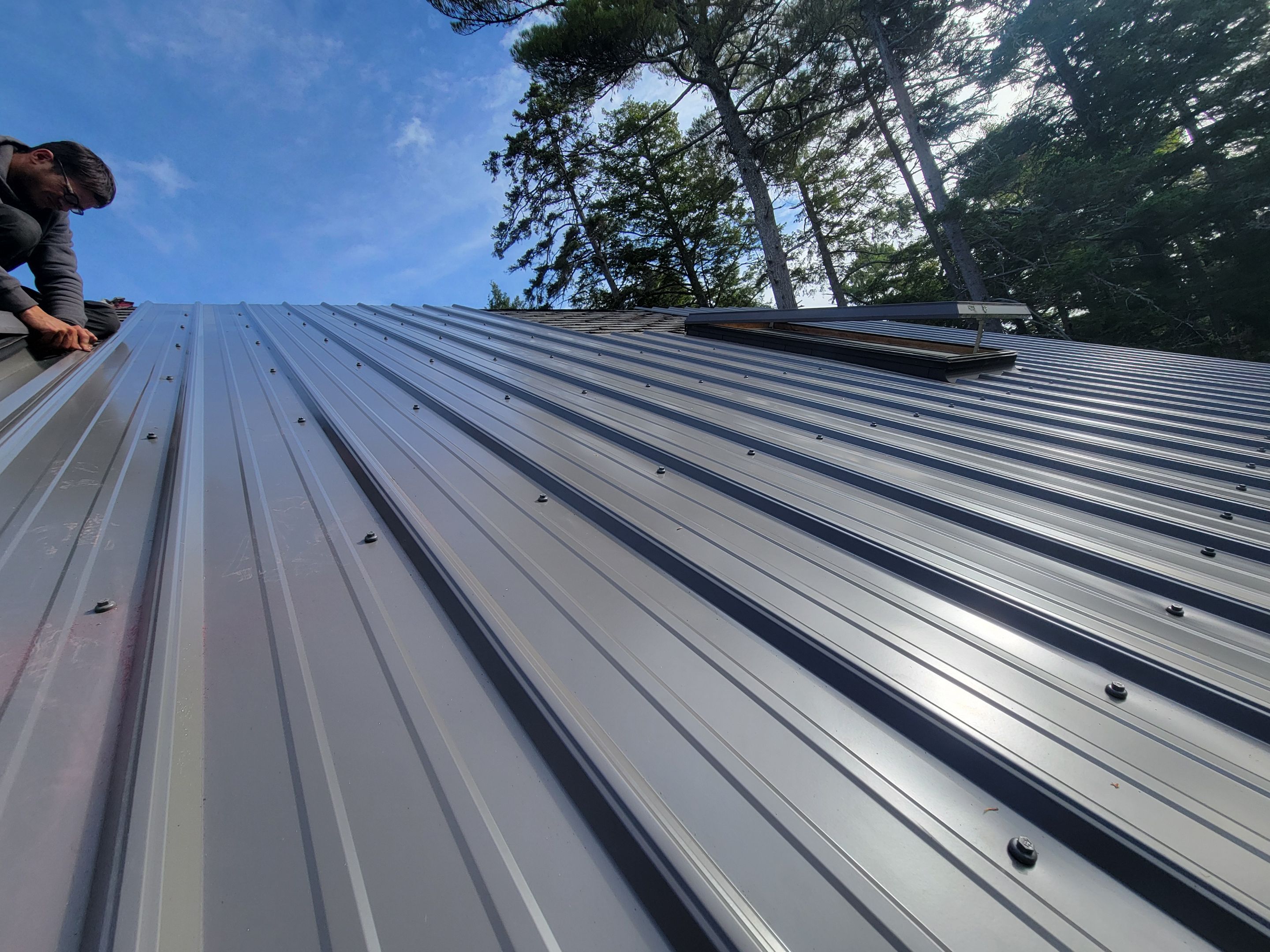 New Metal Roof using All Thats Metal 29g Currigated by The B.A.R Roofing