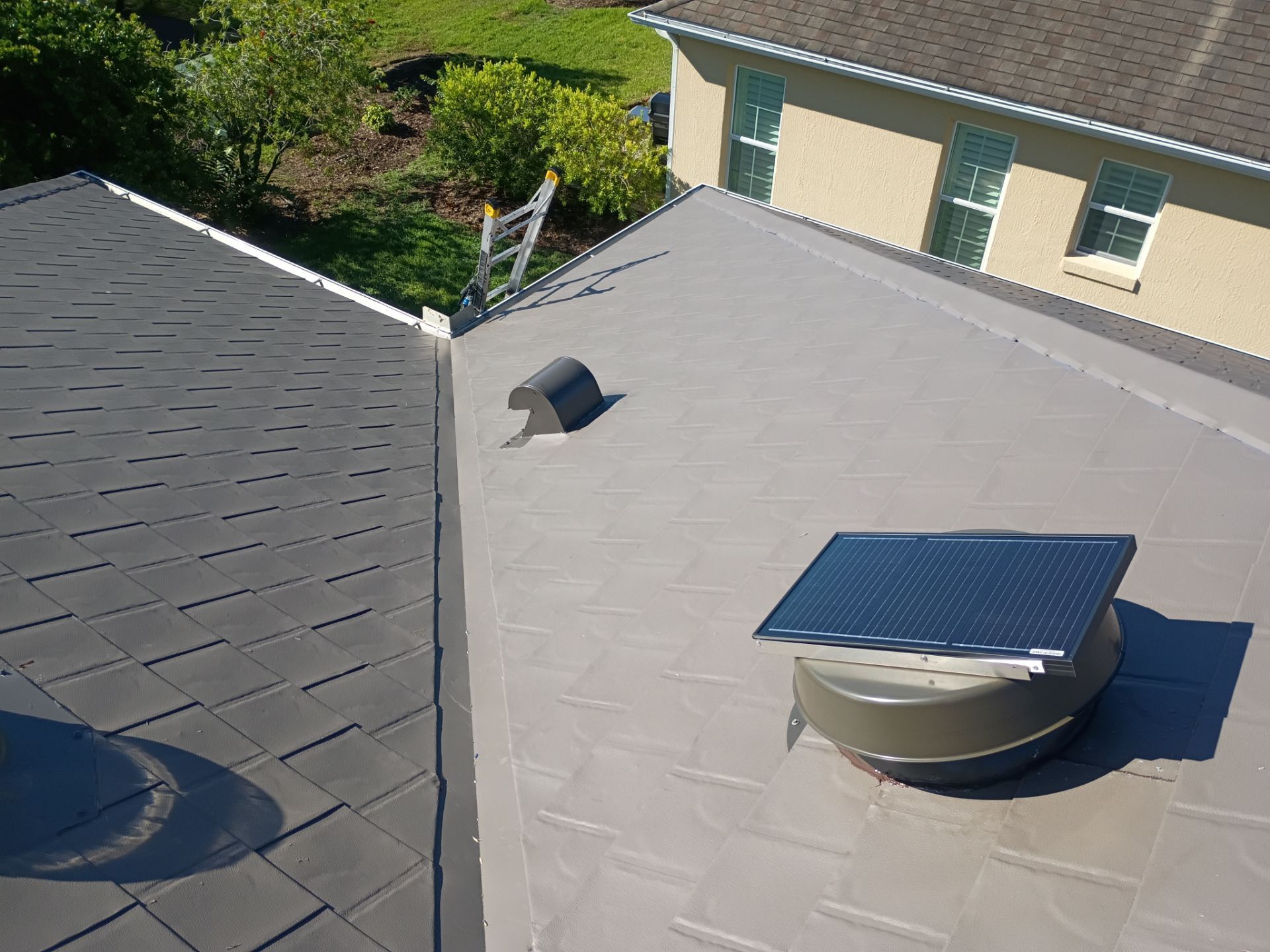PermaLock Metal Shingle Roof Installation in The Villages by Pinnacle Roofing Group