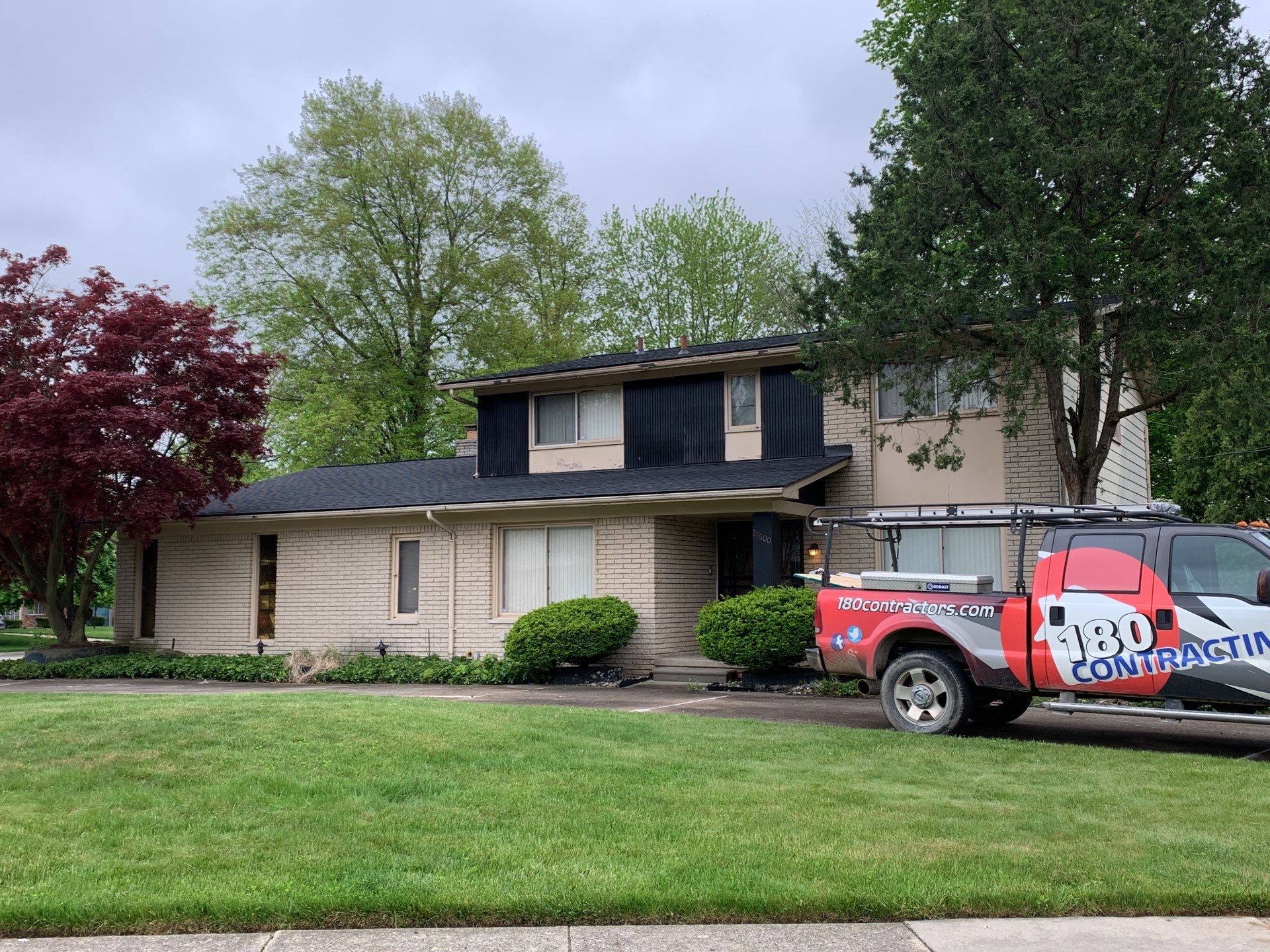 Roof Replacement using CertainTeed Landmark by 180 Contractors