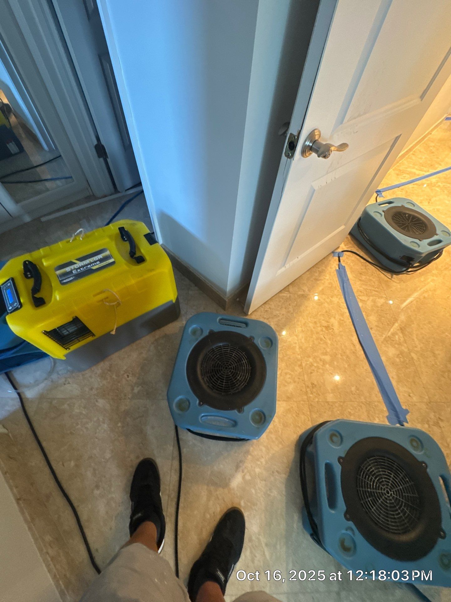 water damage restoration by SuperClean