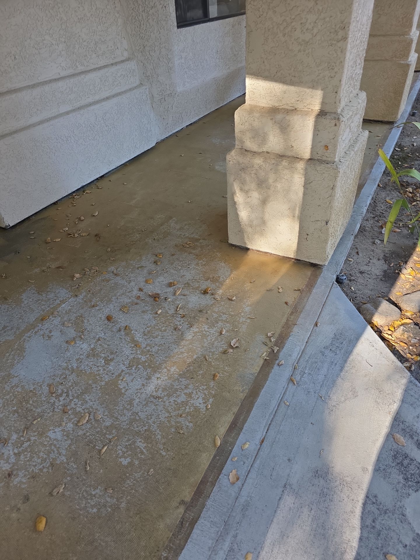 Atascadero Porch and Walkway Coating with Obsidian Polyurea Finish by MGP Coatings