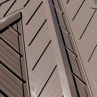 24ga 1.5" Snap-Lock Medium Bronze by Total Roofing System The Metal Roof Experts