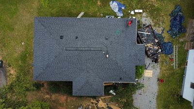 Comprehensive Asphalt Shingle Roof Installation and Decking Repair in Easley