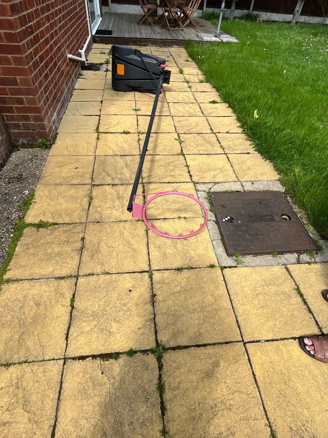 Roof - Driveway - Patio Clean using Honda 15lpm Low Pressure Washing Machine by Ges Exterior Cleaning ltd