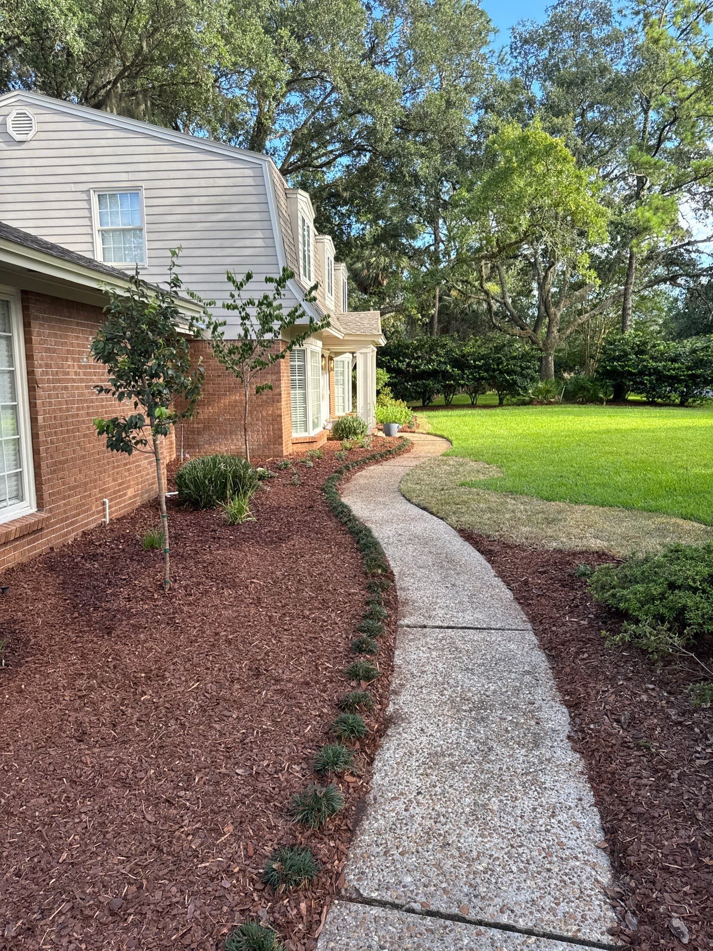 Deerwood Resident | Sod & Bed Design/Plant Installation by ProGreen Services