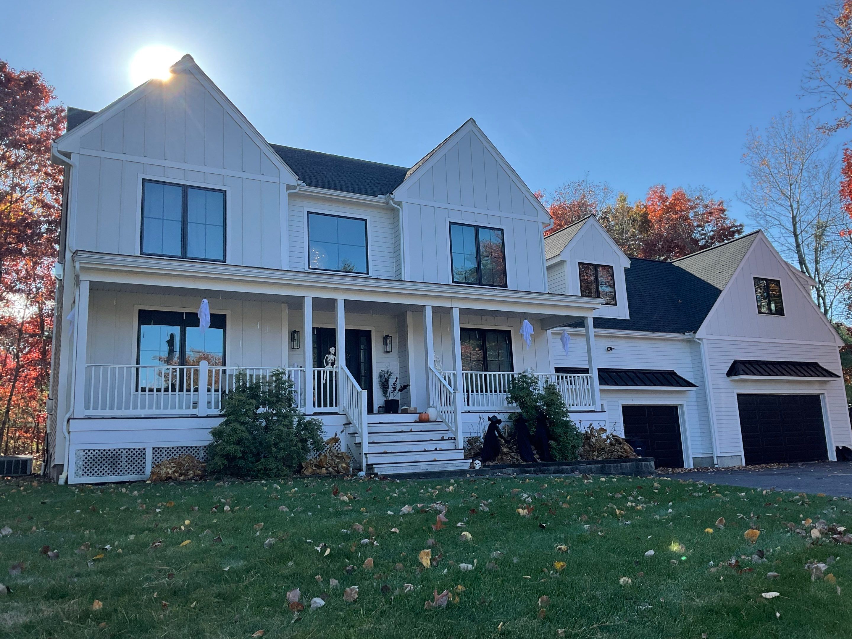 the service being done is exterior house cleaning focusing on siding and windows for a fresh and clean appearance