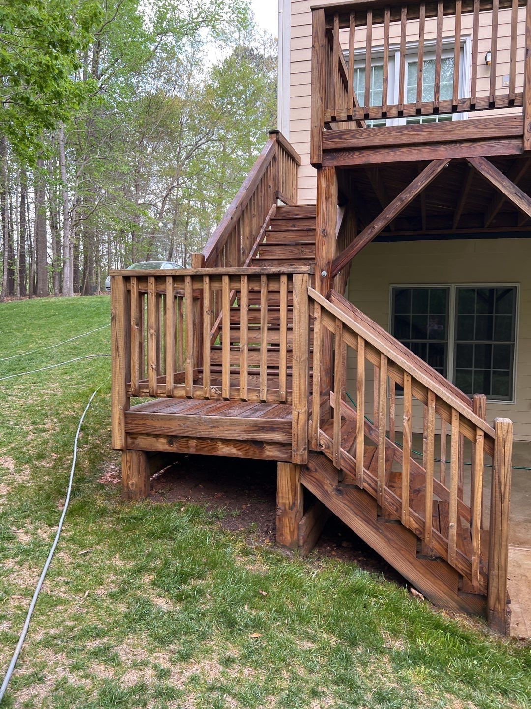 Weathered Deck using Wood Sealant by DuraSeal