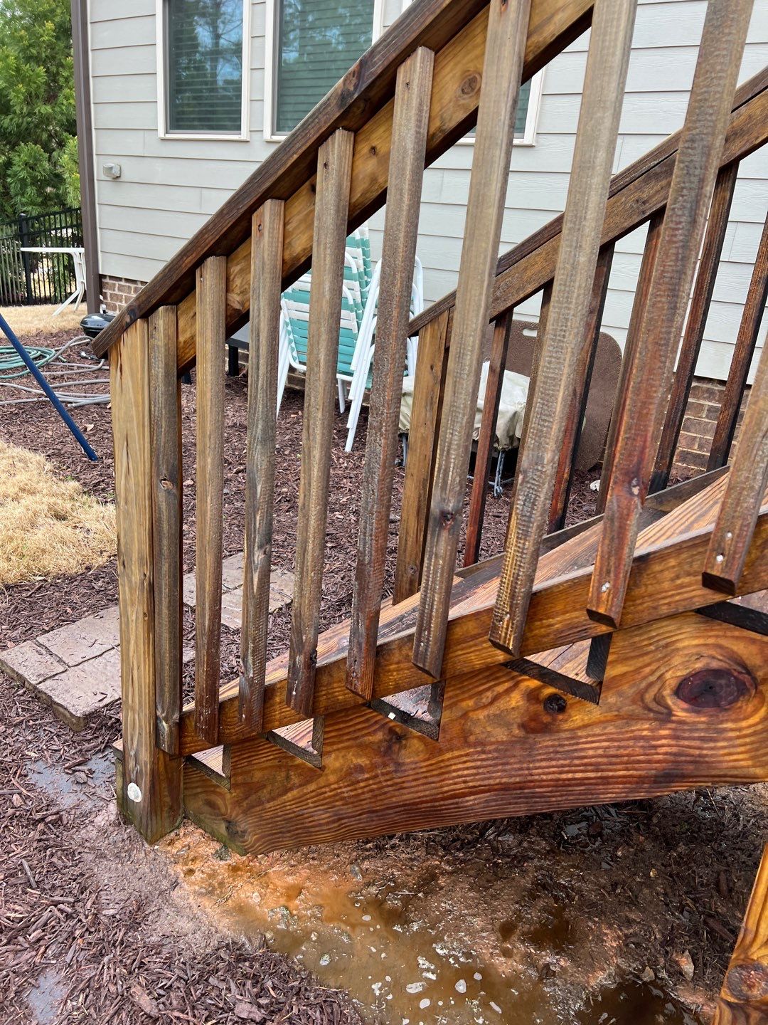 Weathered Deck using Wood Sealant by DuraSeal