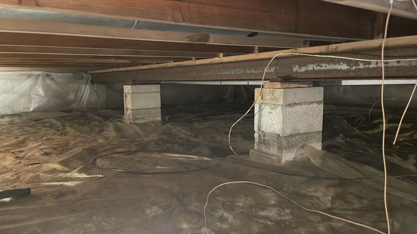 Shallow Waterproofing System and Crawl Space Repairs by Toledo Basement Repair