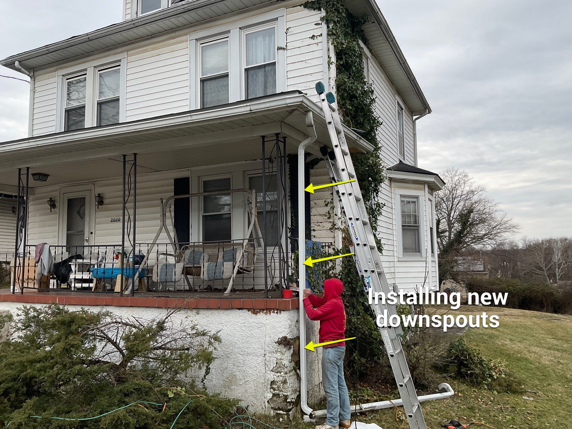 Porch Exterior Renovation by Alpha Design Services