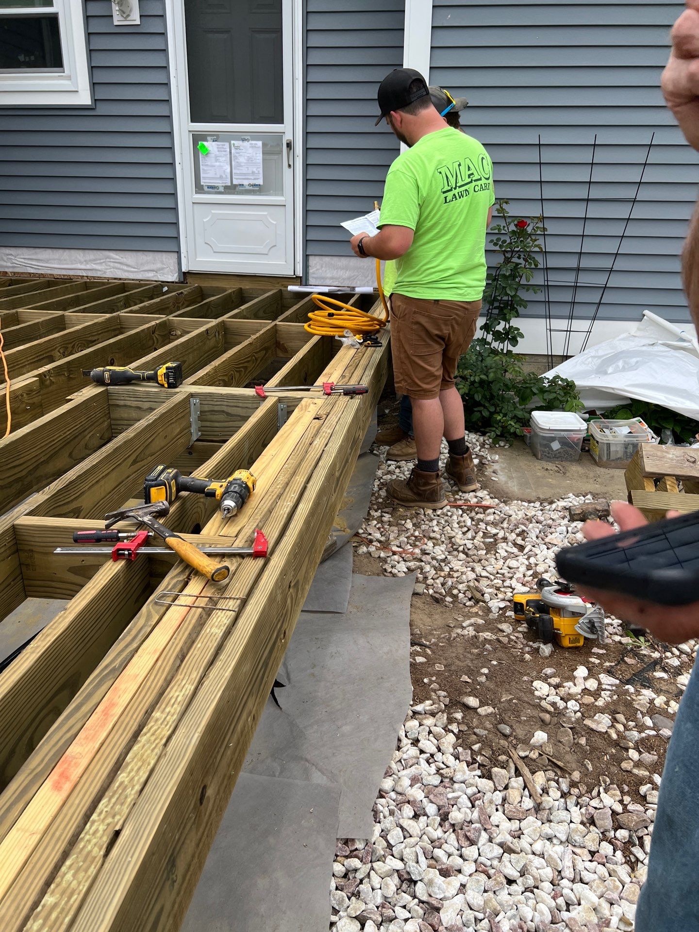 New Deck Build by Clark Builders LLC