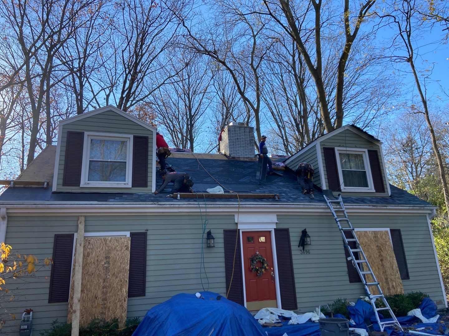 Roof Replacement using Owens Corning by 180 Contractors