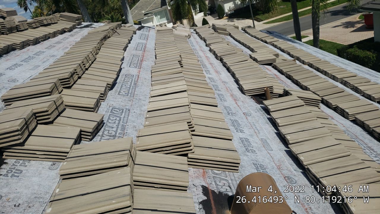 Residential Roofing Installation using WestLake Roofing Tile by BLUES BROTHERS CONSTRUCTION CORP