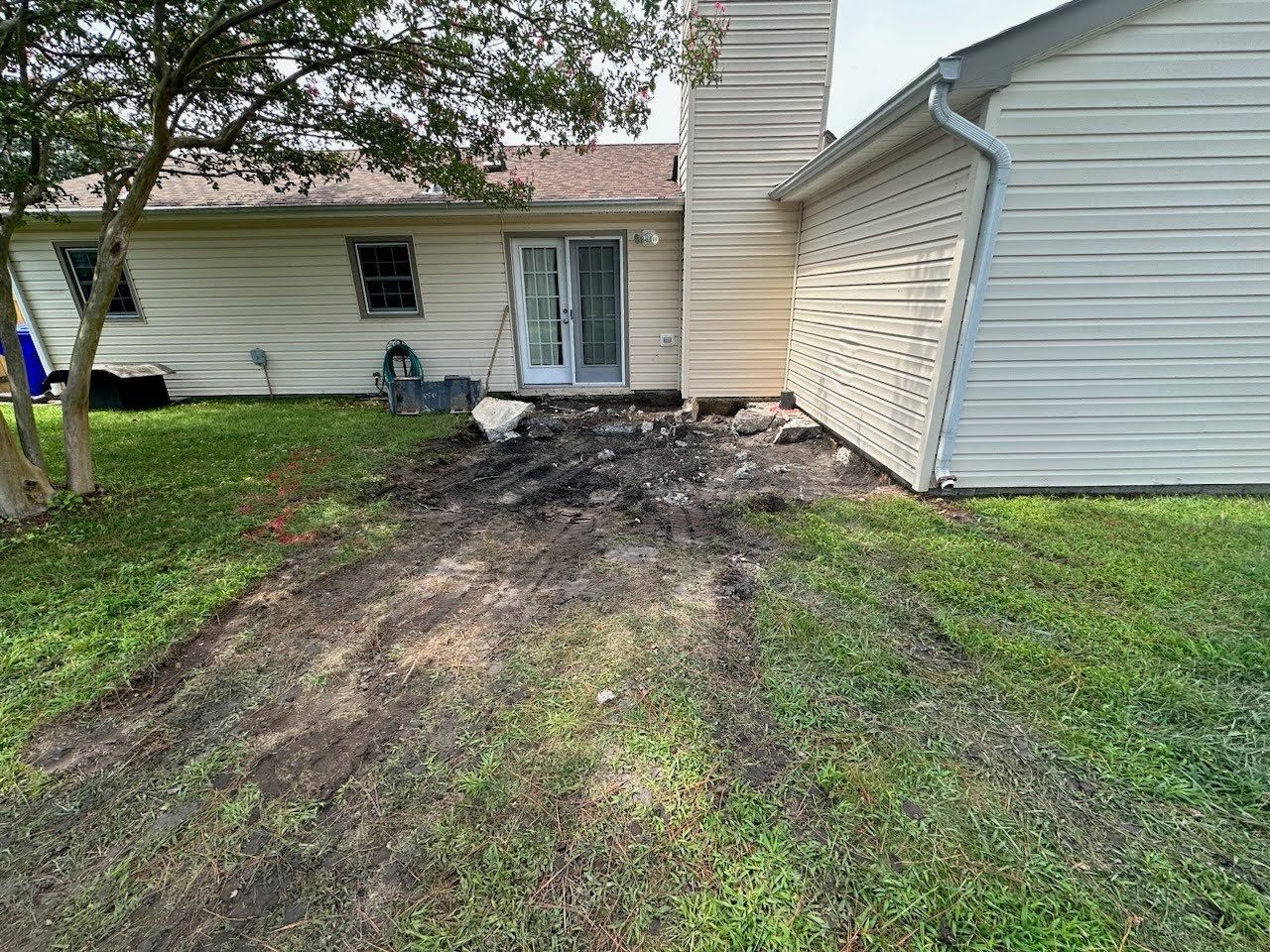 Project in Virginia Beach by Sam The Concrete Man Virginia Beach