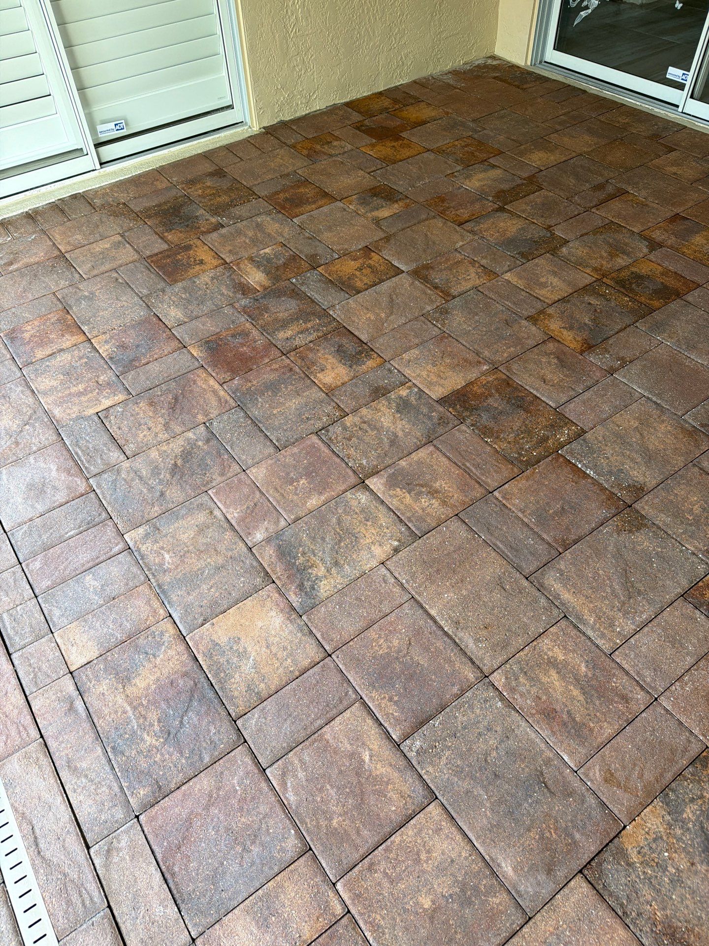 Paver Sealing and Striping for Sun City Center Pool Deck by Supreme Paver Experts