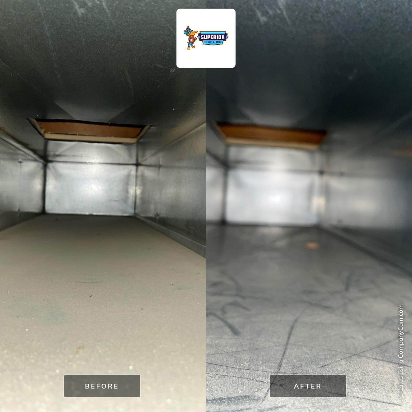 Air Duct Cleaning With a Vacuum Truck in Grove City, PA by Superior Air Duct Cleaning