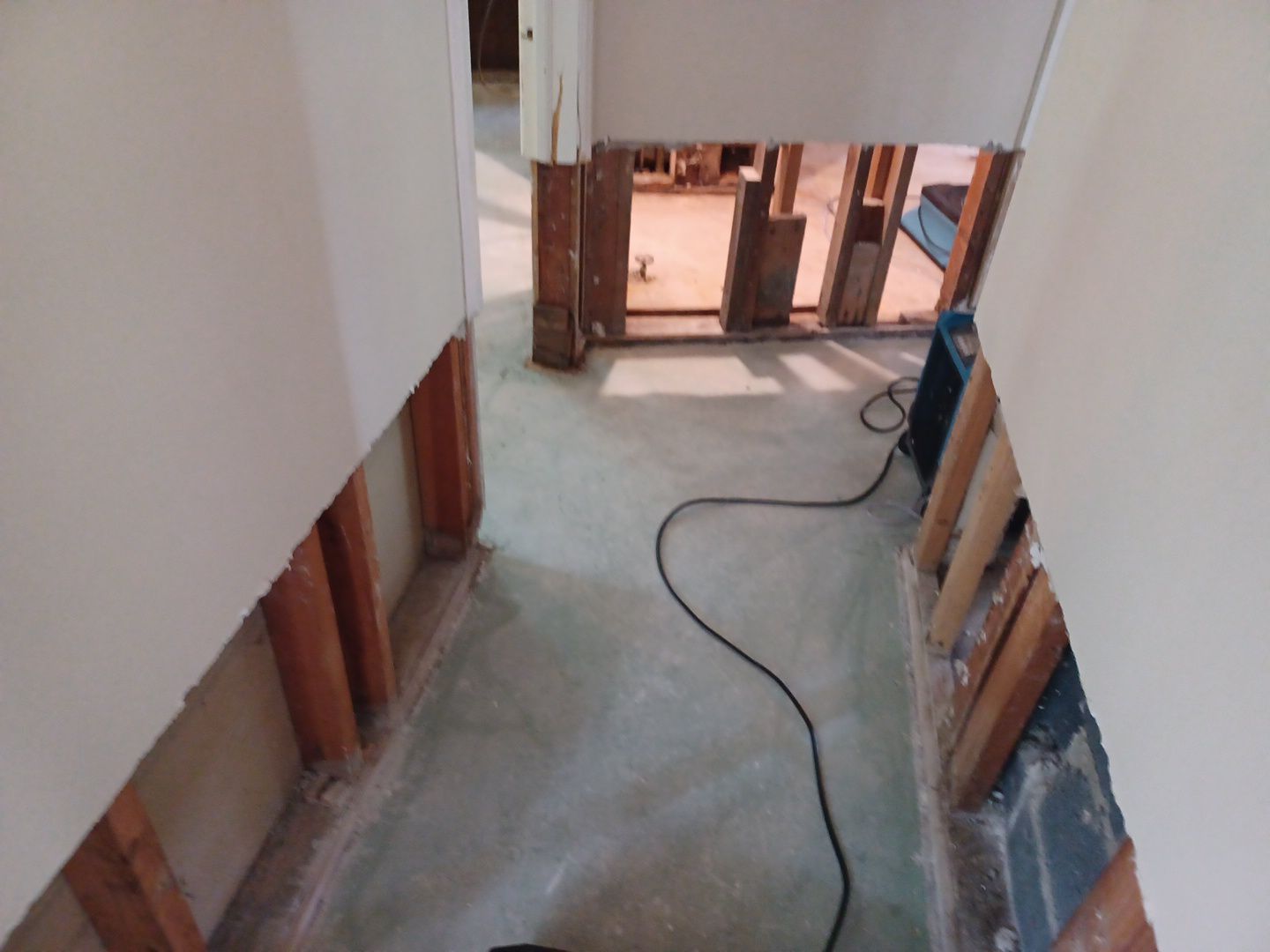 Project in West Bloomfield Township by EzDry Water Mitigation & Property Restoration