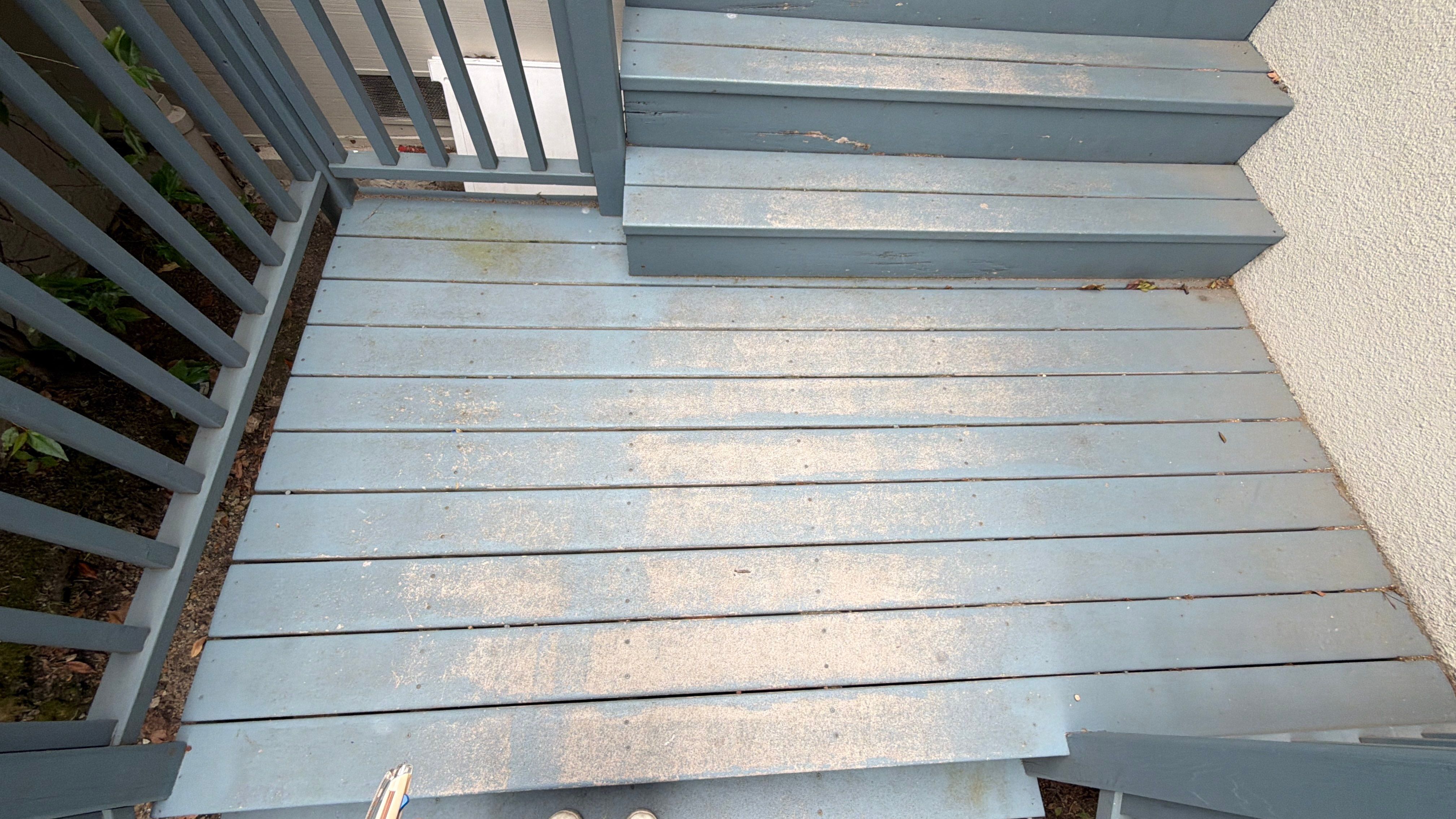 deck and patio restoration by Herrera’s Bay Area Painting inc.