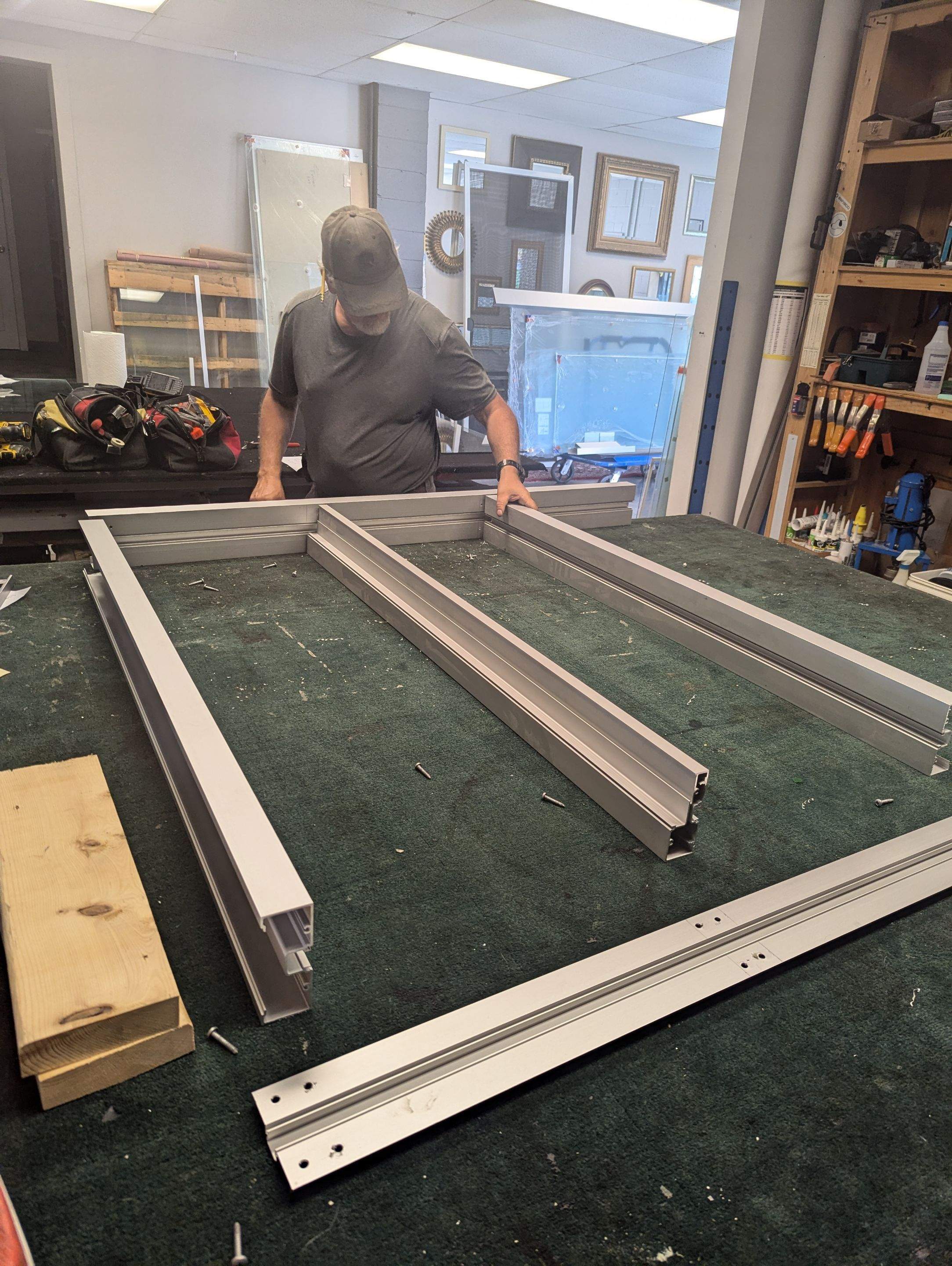 Dental Healthworks - Custom Built Reception Window by Cheshire Glass Company