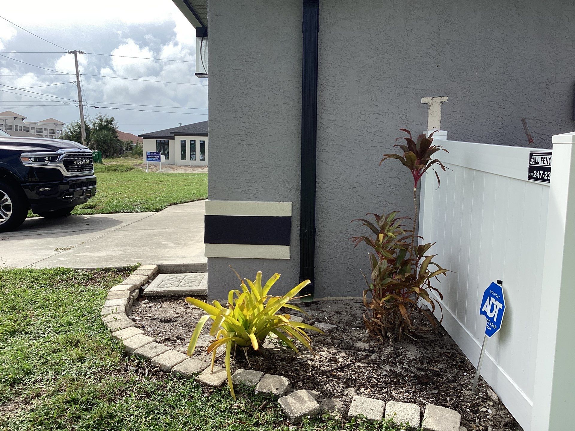 Black Aluminum Gutters Installed in Cape Coral FL by Gutter Professors