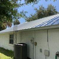 26ga 1.5" Mechanical Seam Mill Finish  by Total Roofing System The Metal Roof Experts
