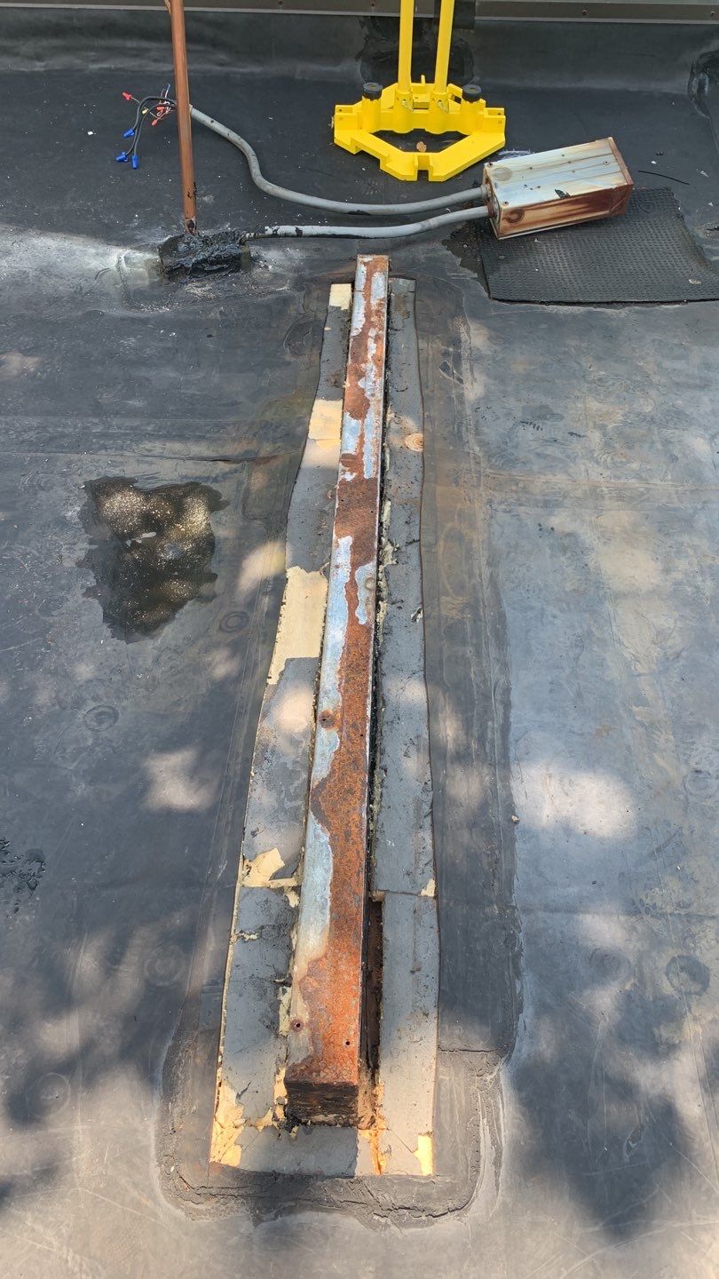 Commercial Roofing Repair using EPDM  by A Plus Exterior